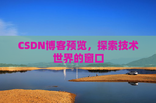 CSDN博客预览，探索技术世界的窗口